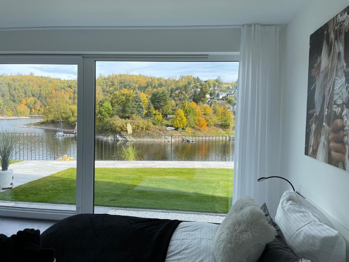 Apartments Saaldorf-Ferienhaus Mit 6 Apartments 45Qm-120Qm Direkt Am Thueringer Meer-Bleilochtalsperre Bad Lobenstein Zewnętrze zdjęcie