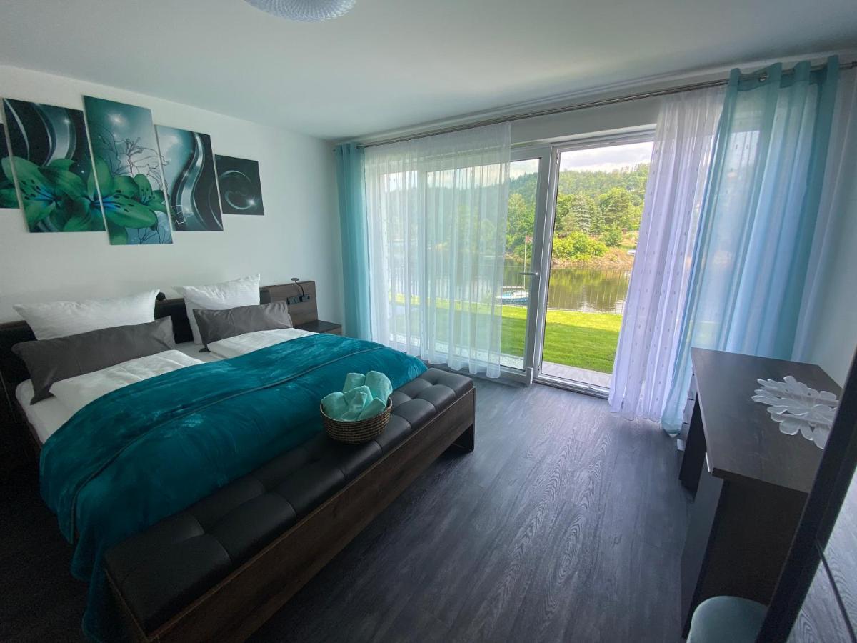 Apartments Saaldorf-Ferienhaus Mit 6 Apartments 45Qm-120Qm Direkt Am Thueringer Meer-Bleilochtalsperre Bad Lobenstein Zewnętrze zdjęcie