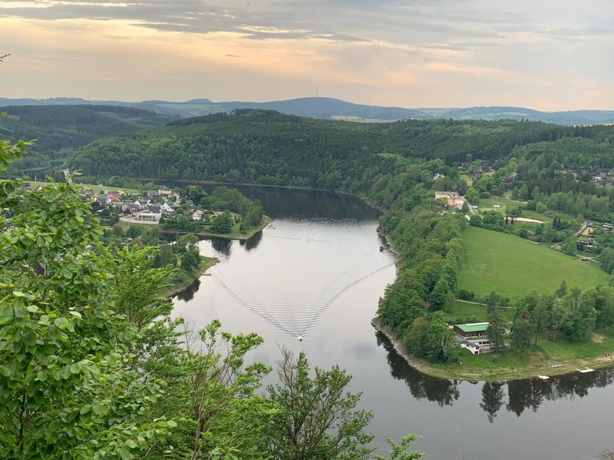 Apartments Saaldorf-Ferienhaus Mit 6 Apartments 45Qm-120Qm Direkt Am Thueringer Meer-Bleilochtalsperre Bad Lobenstein Zewnętrze zdjęcie