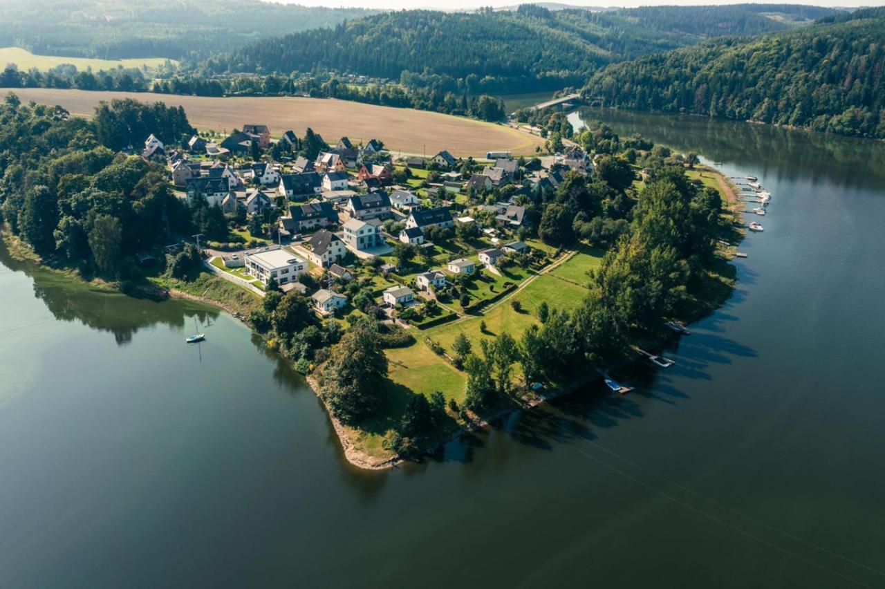 Apartments Saaldorf-Ferienhaus Mit 6 Apartments 45Qm-120Qm Direkt Am Thueringer Meer-Bleilochtalsperre Bad Lobenstein Zewnętrze zdjęcie